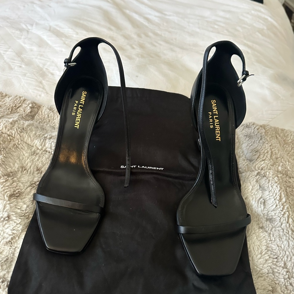 NOT FOR SALE Saint Laurent Black Women's Sandals